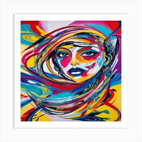 Abstract Painting 9 Art Print