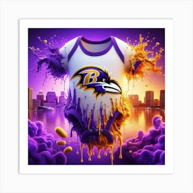 Baltimore Ravens 4 Art Print