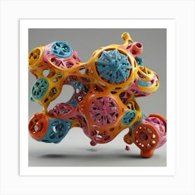 3d Printed Sculpture 2 Art Print