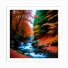 Autumn Forest 1 Art Print