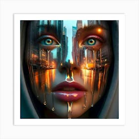 Digital Art Art Print