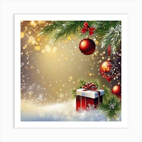 Christmas Tree 23 Art Print