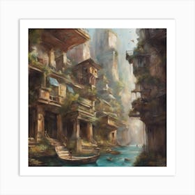 Cityscape 1 Art Print