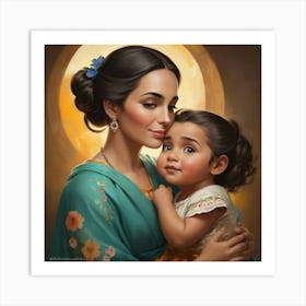 Ariel And Her Daughter Art Print