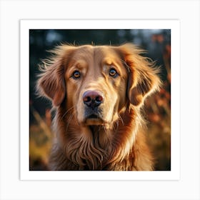 Golden Retriever 3 Art Print