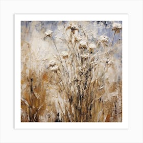 Dry Grasses Art Print