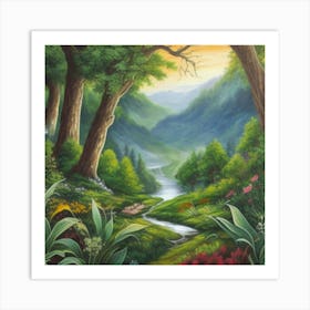 Forest Art Print