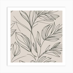 Ivy Leaves Art Print