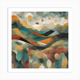 Scotland Landscape Art Print