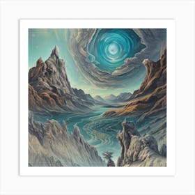 'Darkness And Light' Art Print