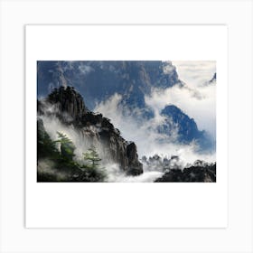 Huangshan Mountain Art Print