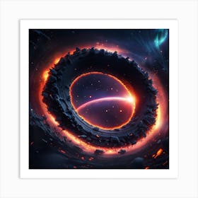 Ring Of Fire Art Print