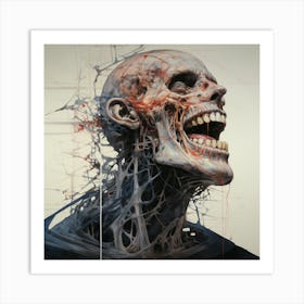 'The Skeleton' Art Print