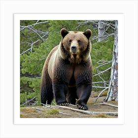 Brown Bear 1 Art Print