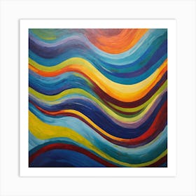 Waves Art Print