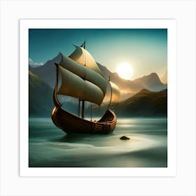 Shipwrecked Legacy Art Print