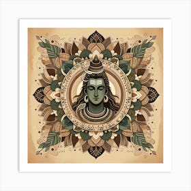 Lord Shiva 37 Art Print