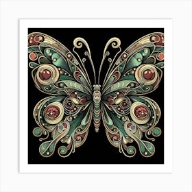 Butterfly Canvas Art Art Print