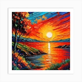 Sunset 2 Art Print