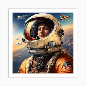 Astronaut (1) Art Print