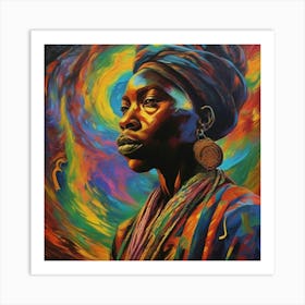 African Woman 5 Art Print