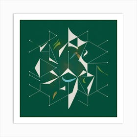 Geometric Shapes Art Print