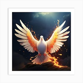 Dove Of Peace Art Print
