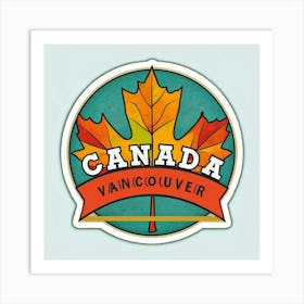 Canada Vancouver Art Print