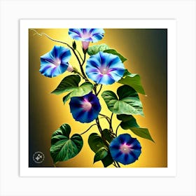 Morning Glory 1 Art Print