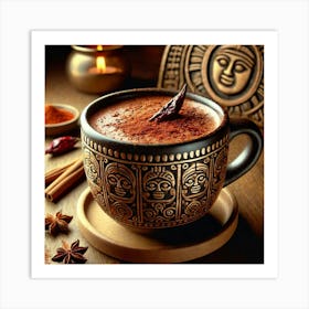 Sovereign Flame Xocolatl Spiced Hot Chocolate Art Print