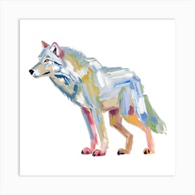 Arctic Wolf 01 1 Art Print