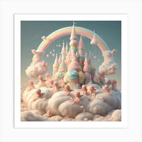 Fairytale Castle Art Print