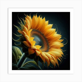 Sunflower 14 Art Print