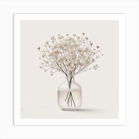 A Vase of Flowers Art Print