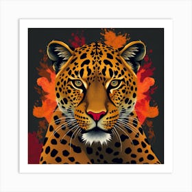 Leopard 5 Art Print