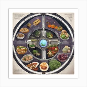 Star Trek Food Art Print