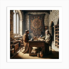 Medieval Institution Art Print