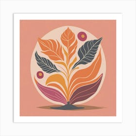 Illustration Of A Plant Art Print