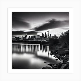 Toronto Skyline 5 Art Print