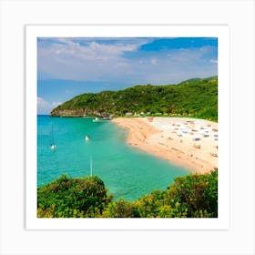 Sardinia Beach Art Print