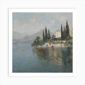 View Of Lake Como Art Print