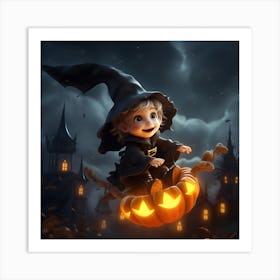 Halloween Collection By Csaba Fikker 16 Art Print