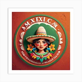 Mexican Woman 17 Art Print