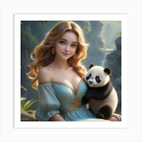 Chinese Panda 2 Art Print