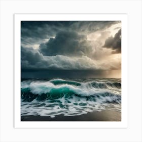 Stormy Sea Art Print