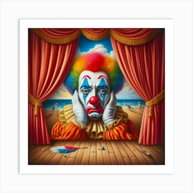 Clown 1 Art Print