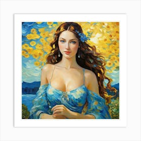 Beautiful Womanuuu Art Print