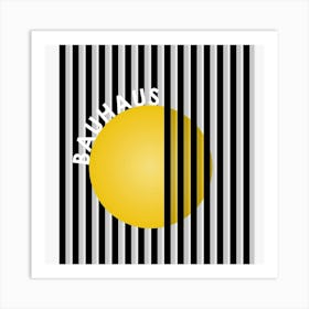 Bauhaus Style 02 Art Print