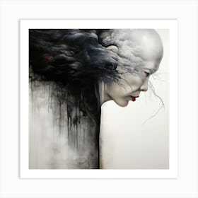 Sadness Of Civilization Art Print