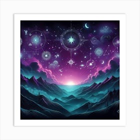 Nebula 3 Art Print